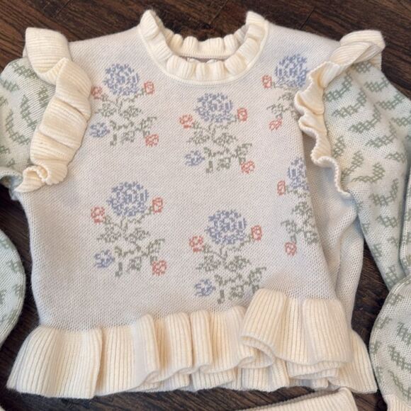 NWT MABLE/Anthropologie Winter Hydrangeas Set-sweater and skirt
HH13 - Picture 5 of 7